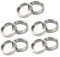 10 Pièces Rondelle en Acier Inoxydable Rondelle Plate Entretoise Accessoires de Remplacement pour Roulement de Diamètre Intérieur de 12mm(3515-0015-0040)
