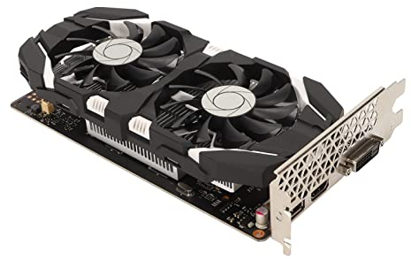 Dpofirs für GeForce für GTX 1050Ti Gaming Grafikkarte, 4G GDDR5 Grafikkarte, 341MHz 1455MHz, PCI Express X16 3.0, Unterstützung DirectX 12, OpenGL 4.5, 128bit GDDR5