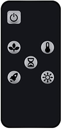 Allimity Replaced Remote Control Fit for Masterflame FR36XD TED25 G3 and TED28 BC Electric Firebox Indoor Fireplace