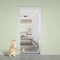 Yuehuamech Rideau de Porte pour empêcher Les Animaux de Compagnie de s'échapper - Résistant aux Rayures - avec Fermeture éclair - pour Salon, Chambre à Coucher, Cuisine, terrasse