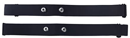 Rich Green Valley Heart Rate Monitor Chest Strap Compatible with Polar H10 H9 H7 H1 Wahoo Tickr Garmin HRM CooSpo,Black M-XXL