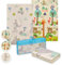 MS BabyWorld - Trendy - Alfombra de Juegos para Bebé 180x120 cm - Doble Cara, Tapete Muy acolchado (1cm Grosos), Plegable y con Bolsa de transporte