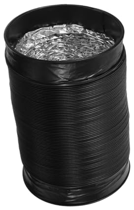 Uonlytech Manguera De Ventilación De Secadora Tubo Flexible De Aluminio Para De Ventilación De Secadora De Ropa Cocina