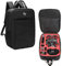 BeisDirect Reise-Tragetasche für Avata 2 Drohne – wasserdichte Rucksack-Aufbewahrungstasche, kompatibel mit DJI Goggles 3 und Avata2 Zubehör, 39 x 29 x 17 cm, Schwarz , Individuell