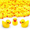 XIANGLONGY Mini Enten 120 Stück, Harz Gelb Mini Ducks, Kleine Enten für DIY Aquarium Garten Landschaft Potting Dekorationen