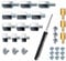Nivithi M.2 SSD Screws Kit,M2 Motherboard Screws,SSD Mounting Screws,31 PCS Computer Screws,with Screwdriver,M2 Screws Suitable for ASUS MSI Gigabyte NGFF Motherboard