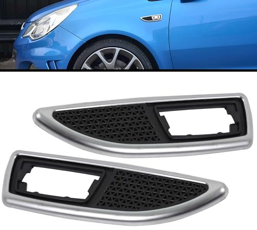 INLY Blende Seitenblinker Reparatur Satz kompatibel mit Insignia (2008-2017) Astra H (2004-2009) Corsa (2007->) Zafira (1999-2014) Adam (2013->) 13250944 13250945 1713424