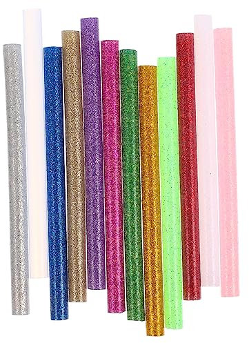 NUOBESTY 2 Set Stick Di Colla A Caldo Colla A Freddo Colla Calda Kit Elettrico Mini Colla Caldo Colla Stick Termofusibile Strumento Di Creazione Stick Di Colla Adesiva 130 Pezzi * 2