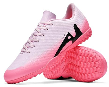 KUUK Herren Damen Fußballschuhe Jugendliche Fussballschuhe Kunstrasen Hallenschuhe Fussball Turf Indoor Outdoor AG FG TF Wettkampf Trainingsschuhe Unisex (DE 2286 Fen TF 40)