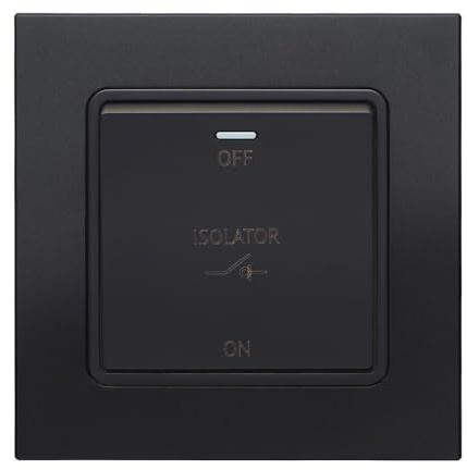 Retrotouch Aura Rocker Fan Isolator - Matt Black