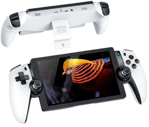 M28 Console de jeu portable rétro, grand écran LCD HD de 18 cm, système EmuELEC intégré, plus de 30 émulateurs et plus de 20 000 jeux, batterie de 4000 mAh, lecteur de jeu vidéo portable pour enfants