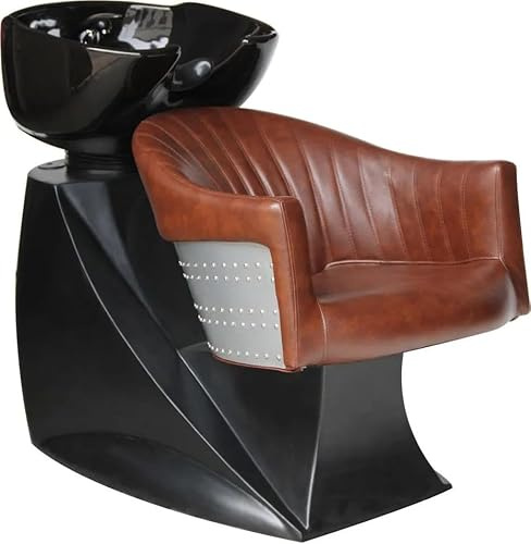 Comair 7001253 Waschplatz St. Tropez cognacfarbener Sitz Becken, schwarz