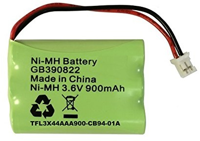 Replacement Motorola MBP843 & MBP853 Connect Baby Moniotr Battery Pack 3.6V 900mAh NiMH