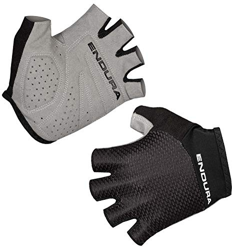 Endura Herren Xtract Lite Rennradhandschuh | Gel-Polsterung | Silikonprofil | Ultra-Leicht Handschuhe, Schwarz, 2XL