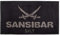 Sansibar Badematte ca.60x100 cm Badteppich Badvorleger Anthrazit/Taupe