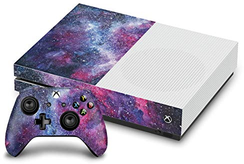 Head Case Designs Offizielle Zugelassen Anis Illustration Galaxis Kunst Mix Vinyl Haut Gaming Aufkleber Abziehbild Abdeckung kompatibel mit Xbox One S Console and Controller Bundle