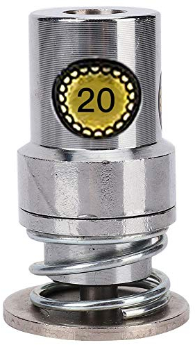 DEWIN Molde para Botón de Cubierta de Tela, Molde para Hacer Botones Molde para Botón con Cubierta de Tela Molde para Troqueles Herramienta de Presión de Forma (20L)