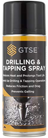 GTSE Drilling & Tapping/Cutting Spray with Short Nozzle Attached, Reduces Friction and Drag to Speed up Drilling and Cutting (400ml)