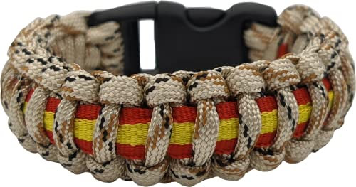SERMILITAR Pulsera paracord arida (S)