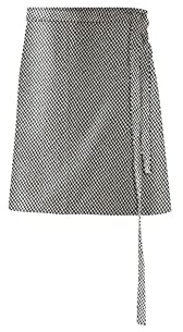 EXNER Vorbinder, Gastro-Schürze, Küchen-Schuerze, 100% Baumwolle, B 80 x H 45cm, Farbe pepita