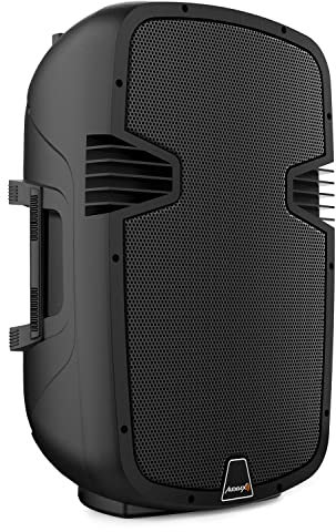 Audibax Arkansas 15P - Altavoz Pasivo de 15 - Potencia Máxima de 400W - Altavoces Compactos de 2 Vías - Montaje en Pie o Suelo - Gran Portabilidad - Ideal para Conciertos y Actuaciones en Vivo