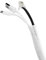 QWORK® 10ft/3m Self-Closing Cable Sleeve, Braided Wire Tidy Cable Management Cable Tie Diameter 1/2”-3/4” (13-20mm), White