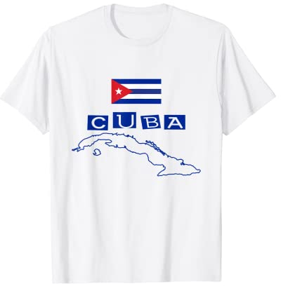 Kubanische Flagge Havanna T-Shirt