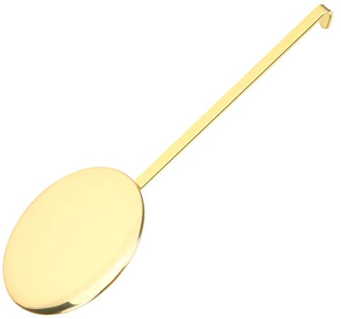 DECHOUS Golden Metal Pendulum Replacement for Wall Clocks - Diy Clock Repair Movement Mechanism Part for Home Use