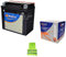KOMPATIBEL MIT Off Road Honda 750 XRV Africa Twin 1998 Anno Batterie YTX14-BS TECNIUM (BTX14-BS) BATTERIEN 12 Ampere 12 Volt BEREIT FÜR DEN Gebrauch, GELADEN 150X87X145MM