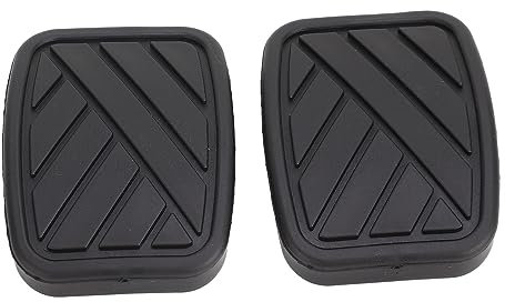 Brems-Kupplungs-Pedal-Pad-Kit, OEM 49751 58J00, Rutschfeste, Verschleißfeste Gummi-Gaspedalabdeckung für Swift Samurai Sidekick Geo Metro, Auto-Innenzubehör
