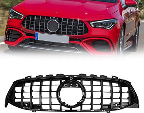 VIDOJI GT Auto Frontstoßstangengrill Racing Grills Für Benz W118 CLA CLA200 CLA250 CLA45 AMG 2019-2022 Sport, XFOZBH9