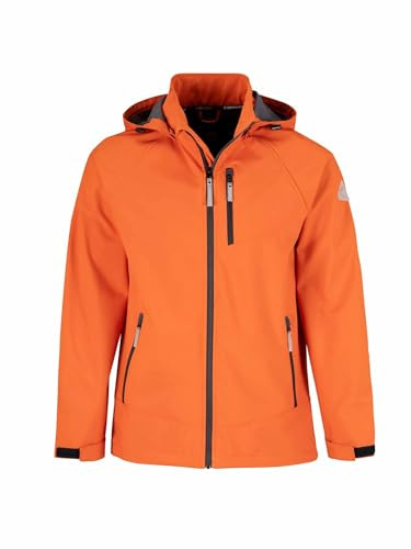 BJØRNSON Ove Sommerjacke Softshell Atmungsaktiv Herren - Orange - Größe M