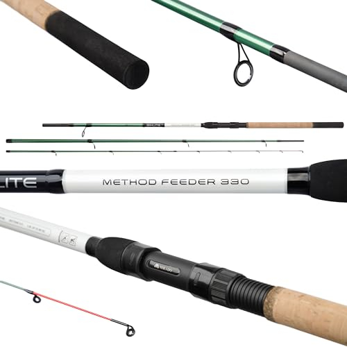 Mikado BIXLITE Method Feeder - Caña de pescar (3,60 m, 241 g/Wg.< 80 g)