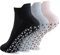 NuAngela Yoga Socken für Damen, Antirutsch Socken, Anti-Rutsch-Yoga-Socken für Barre, Pilates, Ballett, Tanz, Krankenhaus, Zuhause, barfuß
