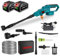 Cordless Jet Wash Car Pressure Washers - 1200PSI 6-in-1 Multi-Spray Nozzle Car Power Washers, More Convenient for Women, Children and Elderly to Use(Incl. 2 Batteries)