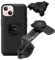 Quad Lock Motorcycle Handlebar Phone Mount PRO Kit with Vibration Dampener and iPhone 13 MAG Case