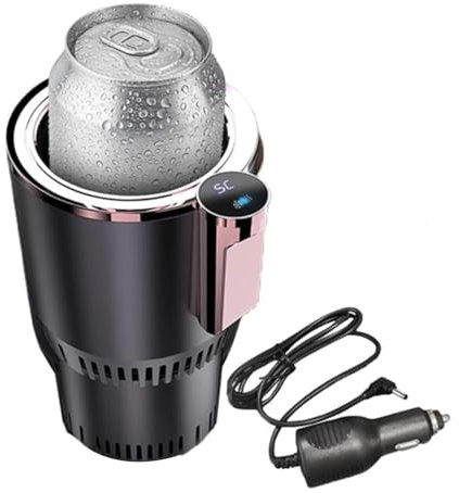 Coffee Warmer - Car Water Heater - Car Drinks Warmer | 2-in-1 Car Cup Warmer Cooler | Auto Car Cup Cooler Warmer | Smart Car Cup Mug Holder |Auto Car Cooling And Heating Cup Holder |Car Tumbler Holder
