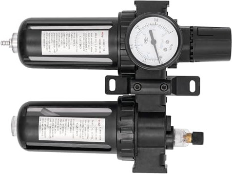 Druckluftfilter,Luft Kompressor Öl Wasser Separator,1/4 Wasser/Öl Separator,Geeignet die Filterung von Küchenabfällen,ölhaltigem Wasser,Mineralöl,Tieröl,öffentlichen Kantinen,Hotels,etc.