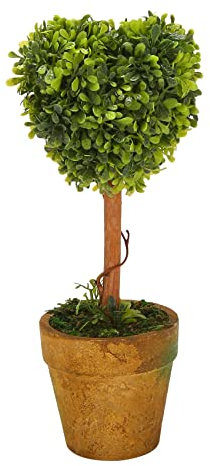 Diheohg Kunststoff Garten Gras Topf Zimmerpflanze Vertrocknet Fuer Hochzeitsfest 21 cm (-foermig)