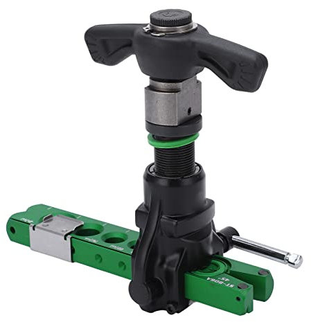 Expansor de Tubería de Cono Excéntrico de 45 Grados, Herramienta Universal de Trinquete con Taladro Manual, para Varios Diámetros de Tubería