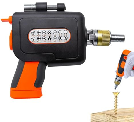 Multi-Angle Electric Screwdriver - Adjustable Head Spanner Cordless Power Screwdriver Set | 16-in-1 Multi Screw Driver Set, 14 Magnetic Screw Heads