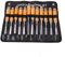 HMWOKPOT HSS Wood Groove Parting Tools, Wood Turning Chisel Set Modeling Professional Cutting for Grinder/Carpenter/Hardwood/Lathe