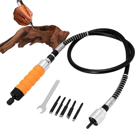 Holzschnitzset Holzschnitzset | Elektrischer Gravurstift Schnitzwerkzeug für Einstieg Detaillierung Bastel-Workshops Schmuck Haushalt Möbel Outdoor