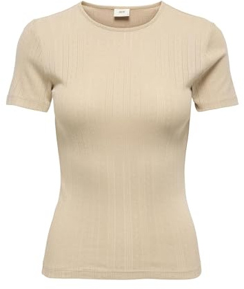 JDY Damen Jdysalsa Mia Life S/S O Neck Top JRS Dia Jdysalsa Mia Life S/S O Neck Top JRS Dia (1er Pack)