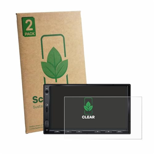 ScreenLeaf 2 Stück Schutzfolie für Atoto A5LG2A7T 7 [nachhaltiger Displayschutz, Folie, transparent, kratzfest]