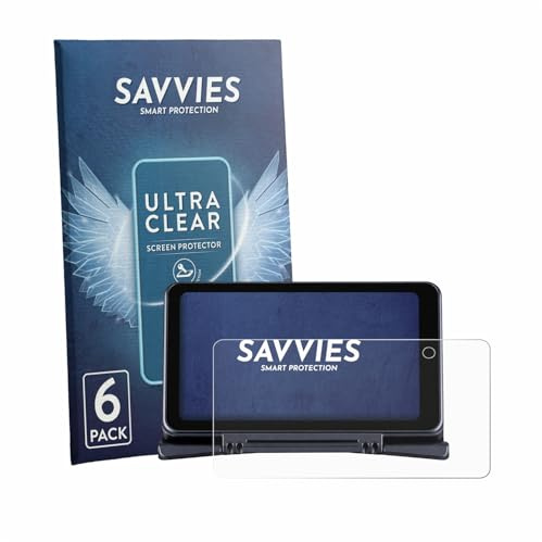 Savvies 6 Stück Schutzfolie für Xhorse Dolphin II XP-005L Displayschutz-Folie Ultra-Transparent