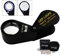 20x Vergrößerungsglas Schmuck Lupe LED UV Licht 21mm Achromatisch Triplett Linse Optisch Glas, Tasche Juwel Vergrößerung Werkzeug Juwelier, Briefmarke Philatelist, Münze Numismatik