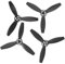 RC Drone Propellerblatt, Propeller für Parrot Bebop 2 Drone, 4 Type, 3 Colors, Schwarz, RC Quadcopter Propellerblatt Upgrade Teile, 4 Stück/Set