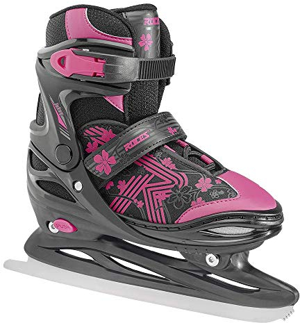 Roces Mädchen Jokey Ice 3.0 Girl Schlittschuh, black-pink, 38-41 EU