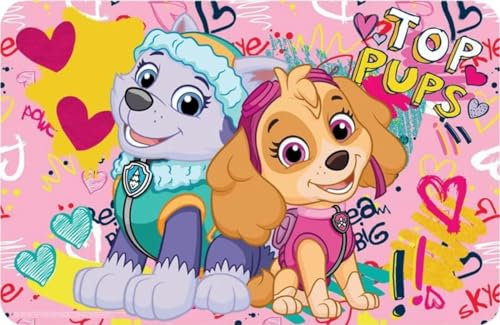 Paw Patrol Platzdeckchen, Mehrfarbig, einzigartig